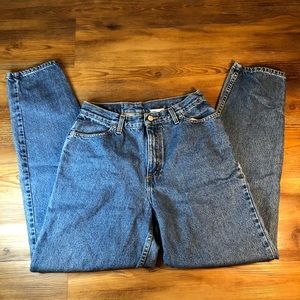 Vintage denim tapered leg faded glory